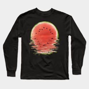 Melon Sunset Long Sleeve T-Shirt